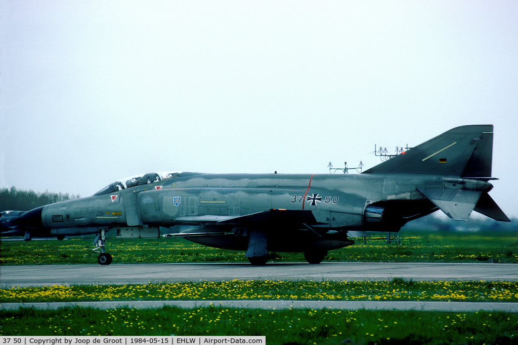 37 50, 1972 McDonnell Douglas F-4F Phantom II C/N 4471, Visitor for the local Ample Gain exercise.