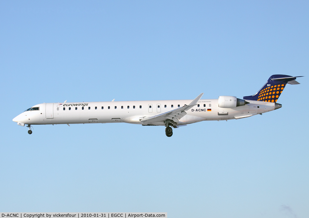 D-ACNC, 2009 Bombardier CRJ-900LR (CL-600-2D24) C/N 15236, Eurowings. CRJ-900 (c/n 15236).