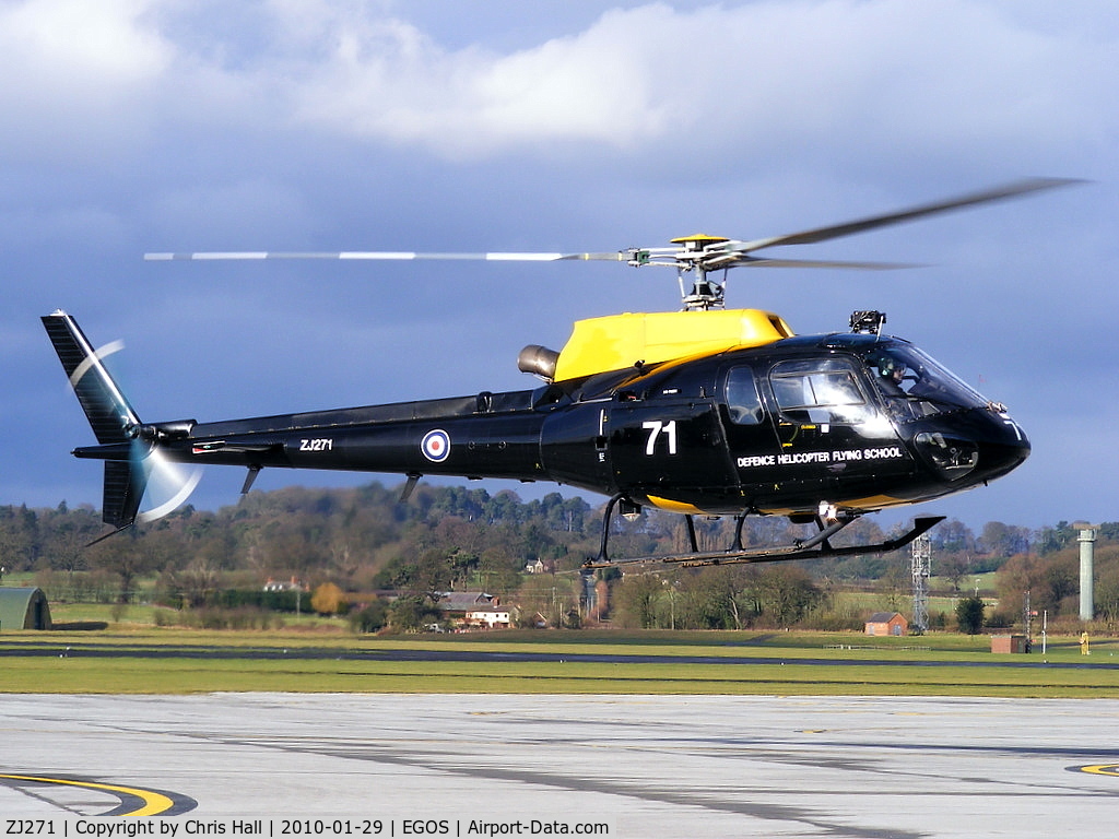 ZJ271, 1997 Eurocopter AS-350BB Squirrel HT1 Ecureuil C/N 3003, Defence Helicopter Flying School