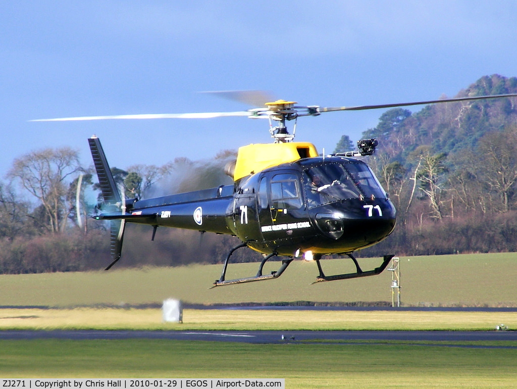 ZJ271, 1997 Eurocopter AS-350BB Squirrel HT1 Ecureuil C/N 3003, Defence Helicopter Flying School