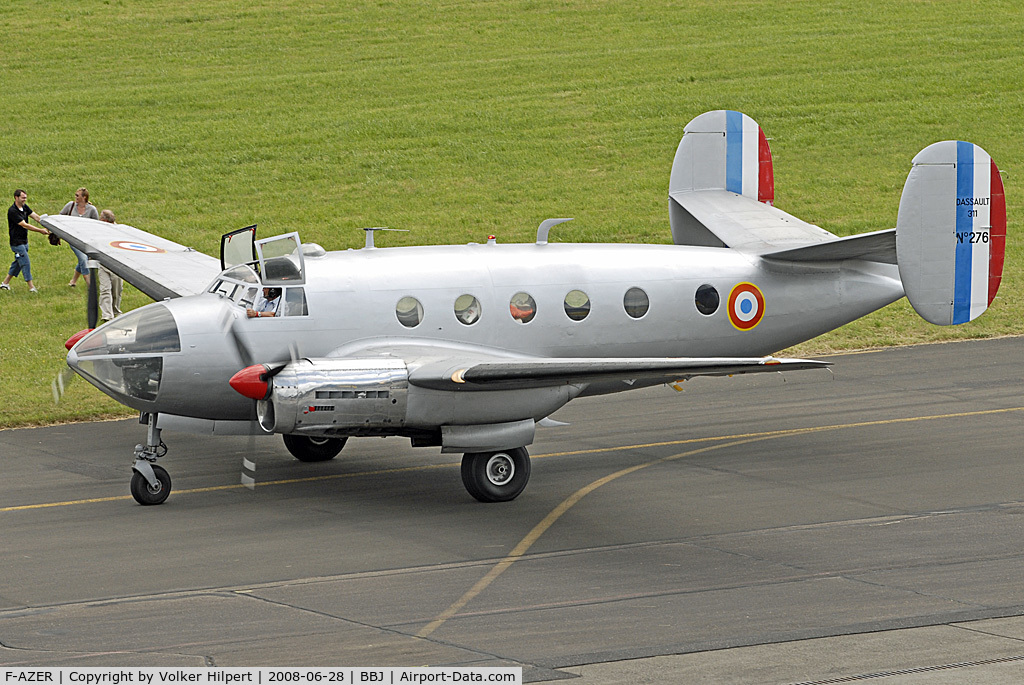 F-AZER, Dassault MD-311 Flamant C/N 276, at BBJ