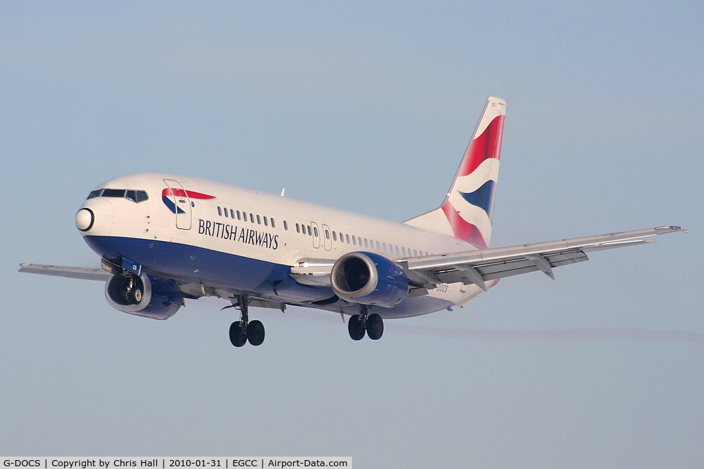 G-DOCS, 1992 Boeing 737-436 C/N 25852, British Airways