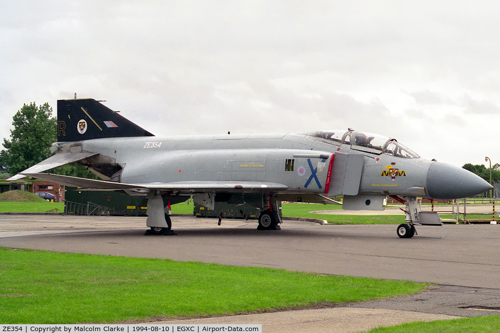 ZE354, McDonnell Douglas F-4J(UK) Phantom II C/N 1978/0046, McDonnell Phantom F3 at RAF Coningsby's Photocall 94.