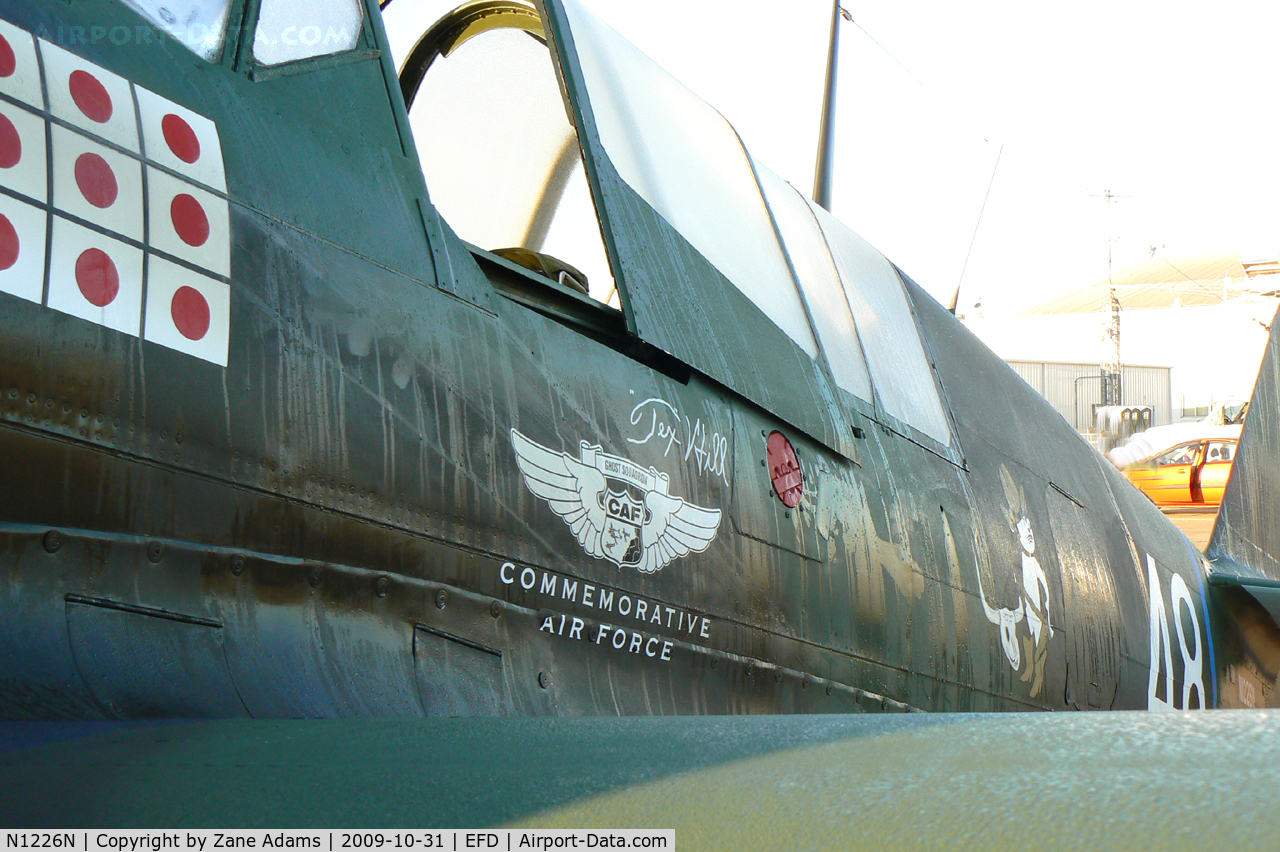 N1226N, Curtiss P-40N Warhawk C/N 29629, CAF P-40 at the 2009 Wings Over Houston Airshow