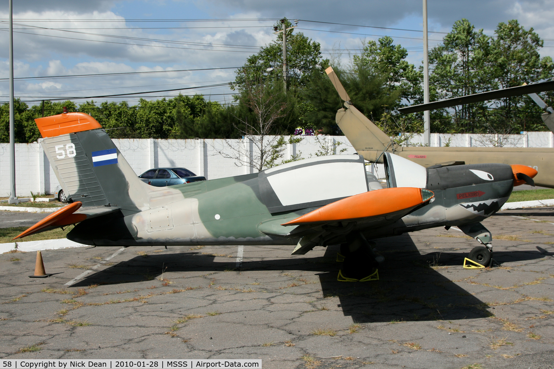 58, Socata Rallye 235GS C/N 13275, MSSS FAES museum Ilopango airshow 2010