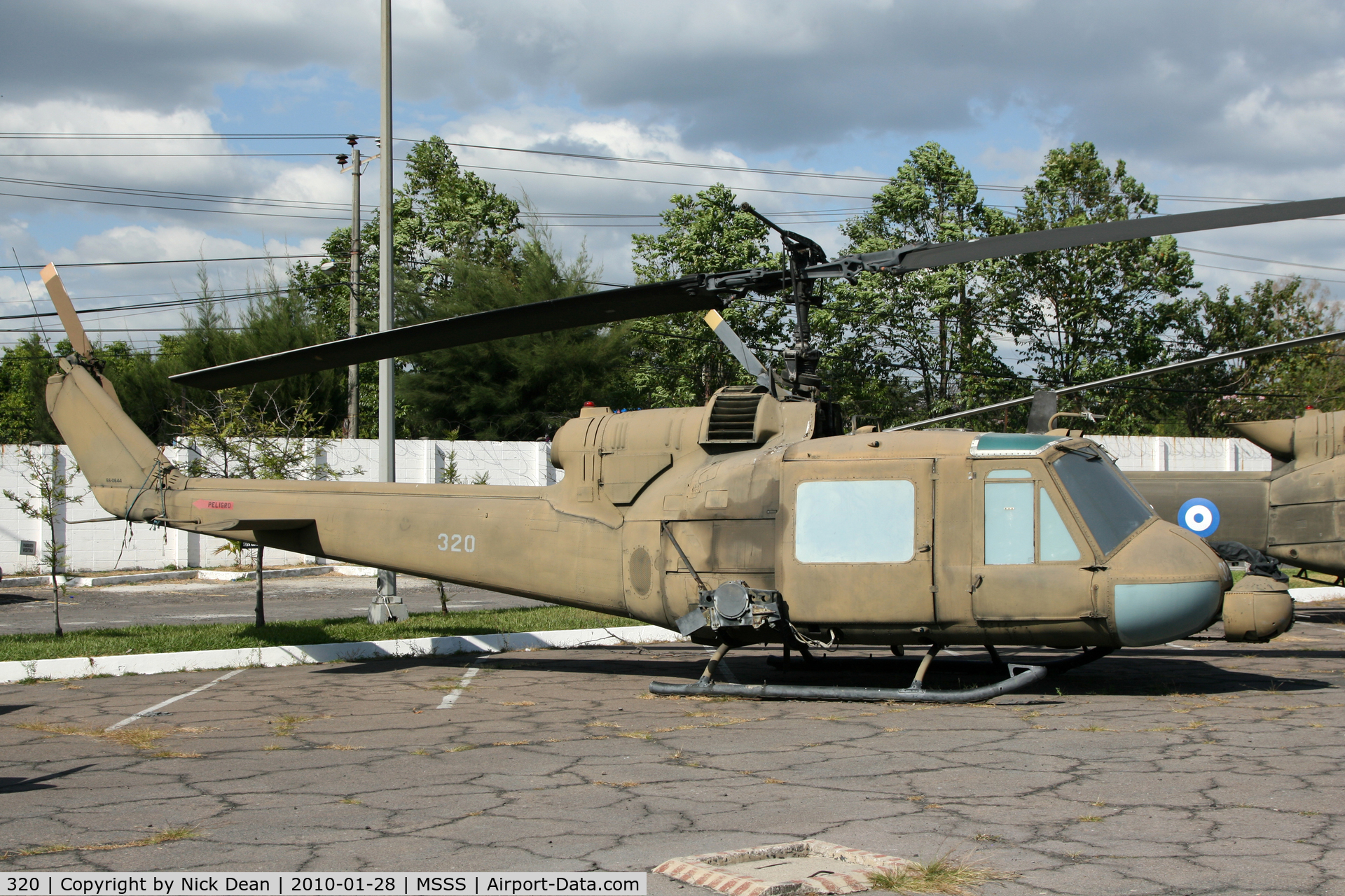 320, 1966 Bell UH-1M Iroquois C/N 1626, MSSS FAES Museum Ilopango airshow 2010