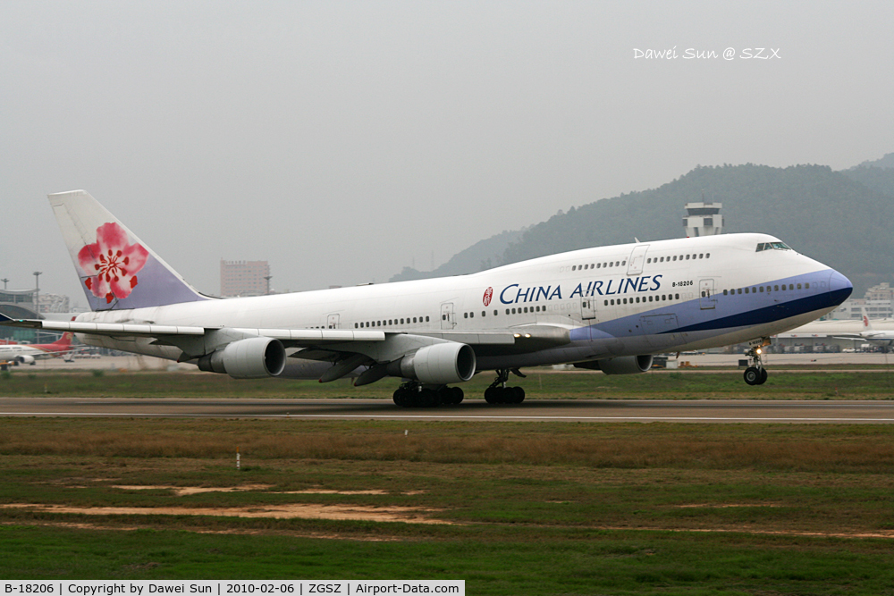 B-18206, 1998 Boeing 747-409 C/N 29030, @ Shenzhen