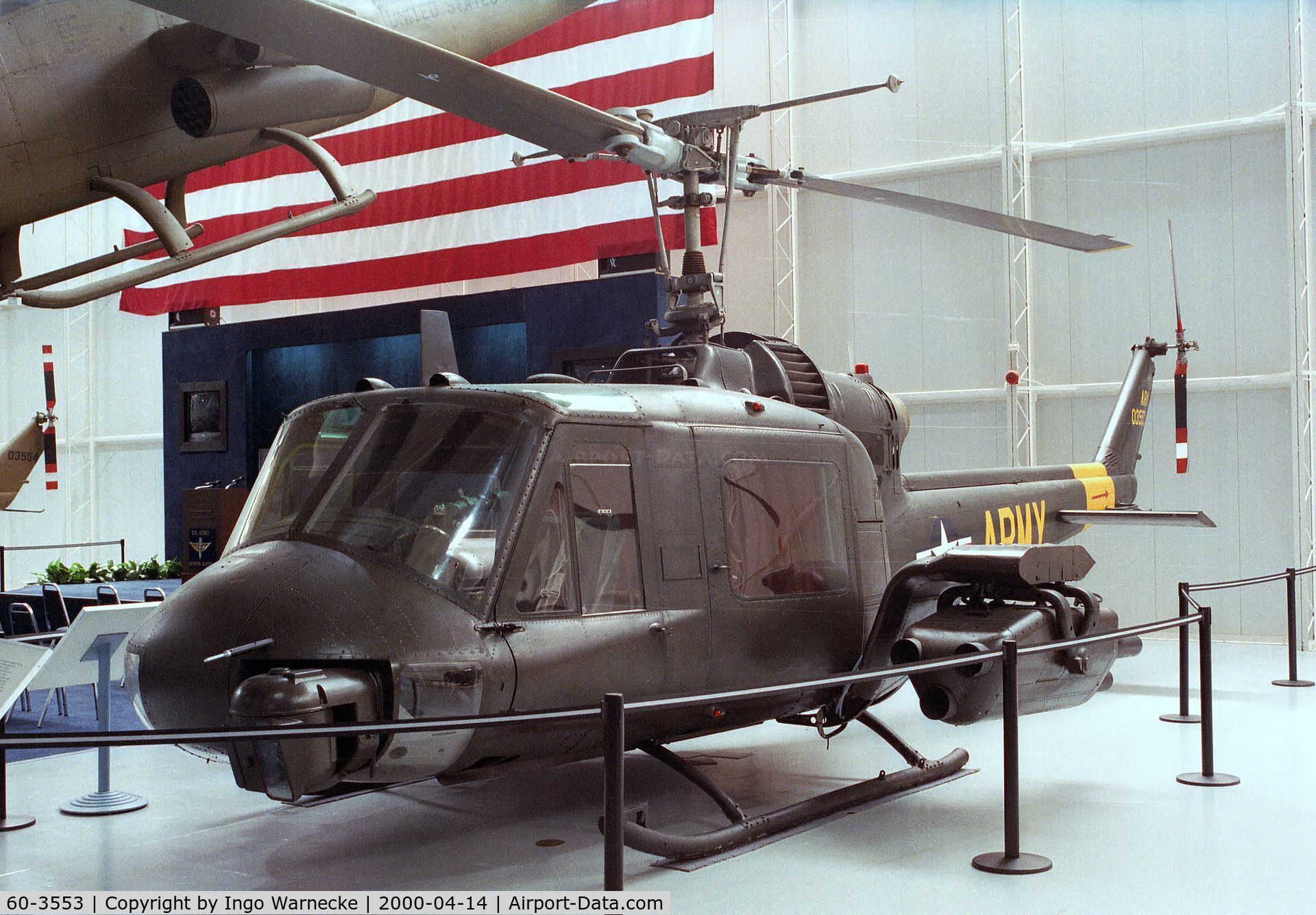 60-3553, 1960 Bell UH-1B Iroquois C/N 199, Bell UH-1B-BF Iroquois of the US Army Aviation at the Army Aviation Museum, Ft Rucker AL