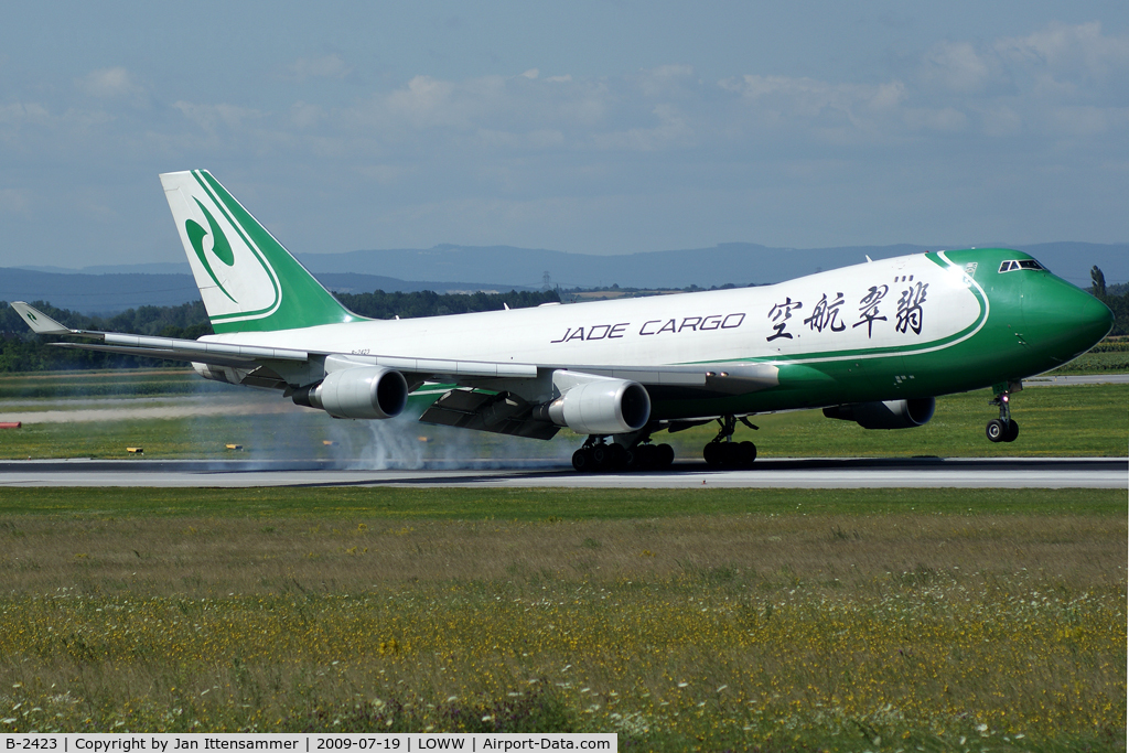 B-2423, 2008 Boeing 747-4EVF/ER/SCD C/N 35174, Jade Cargo