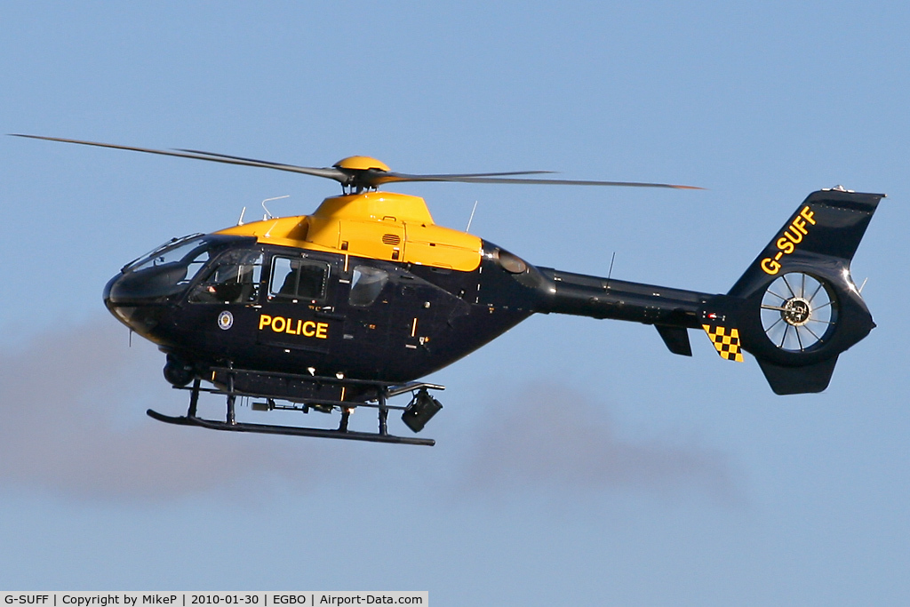 G-SUFF, 1999 Eurocopter EC-135T-1 C/N 0118, Visitor from West Midlands Police.