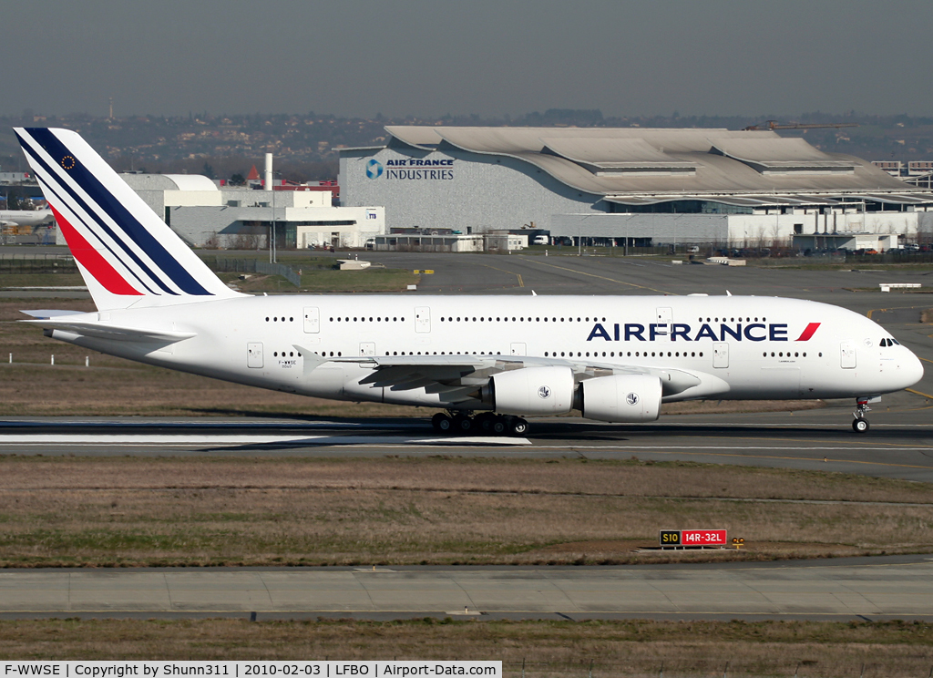F-WWSE, 2009 Airbus A380-861 C/N 040, To be F-HPJB