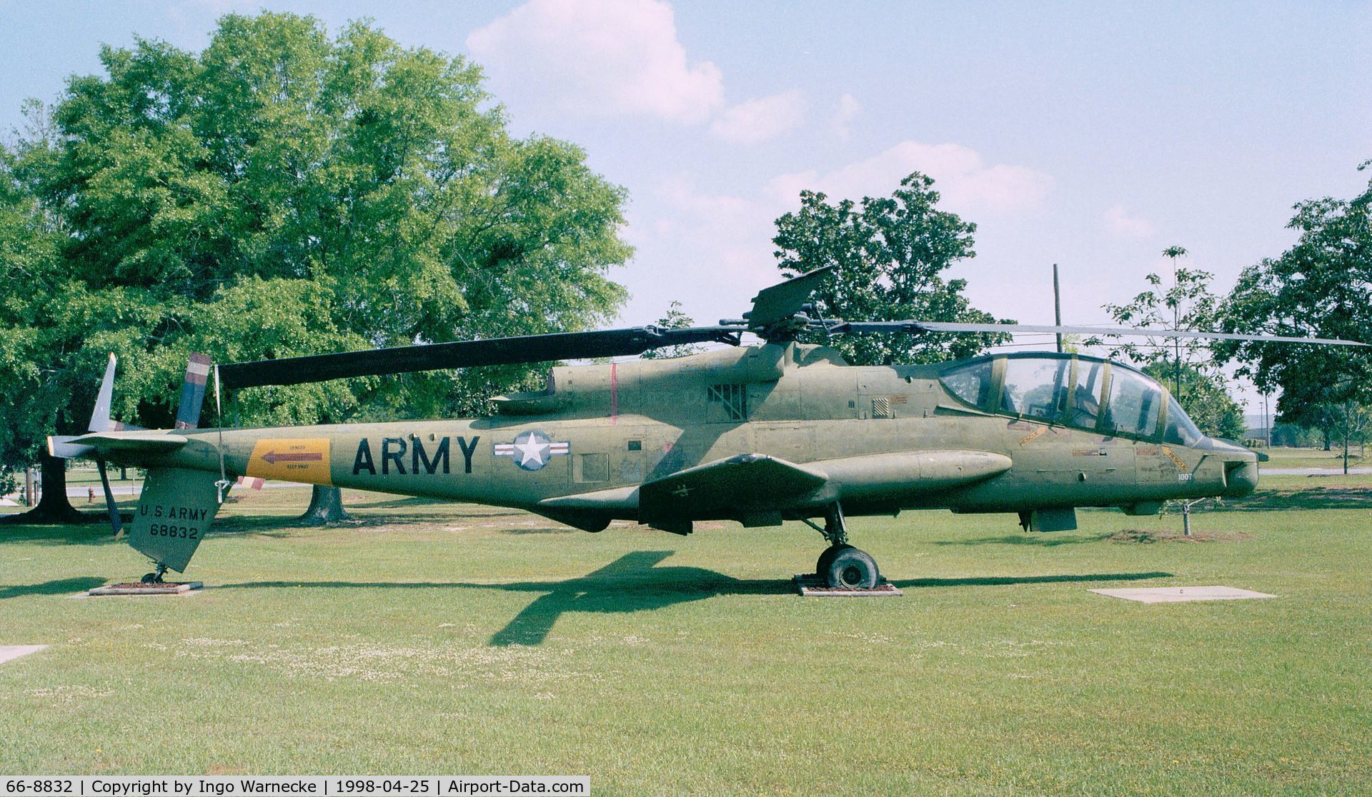 66-8832, 1968 Lockheed AH-56A-LO Cheyenne C/N 1007, Lockheed AH-56A-LO Cheyenne of the US Army Aviation at the Army Aviation Museum, Ft Rucker AL