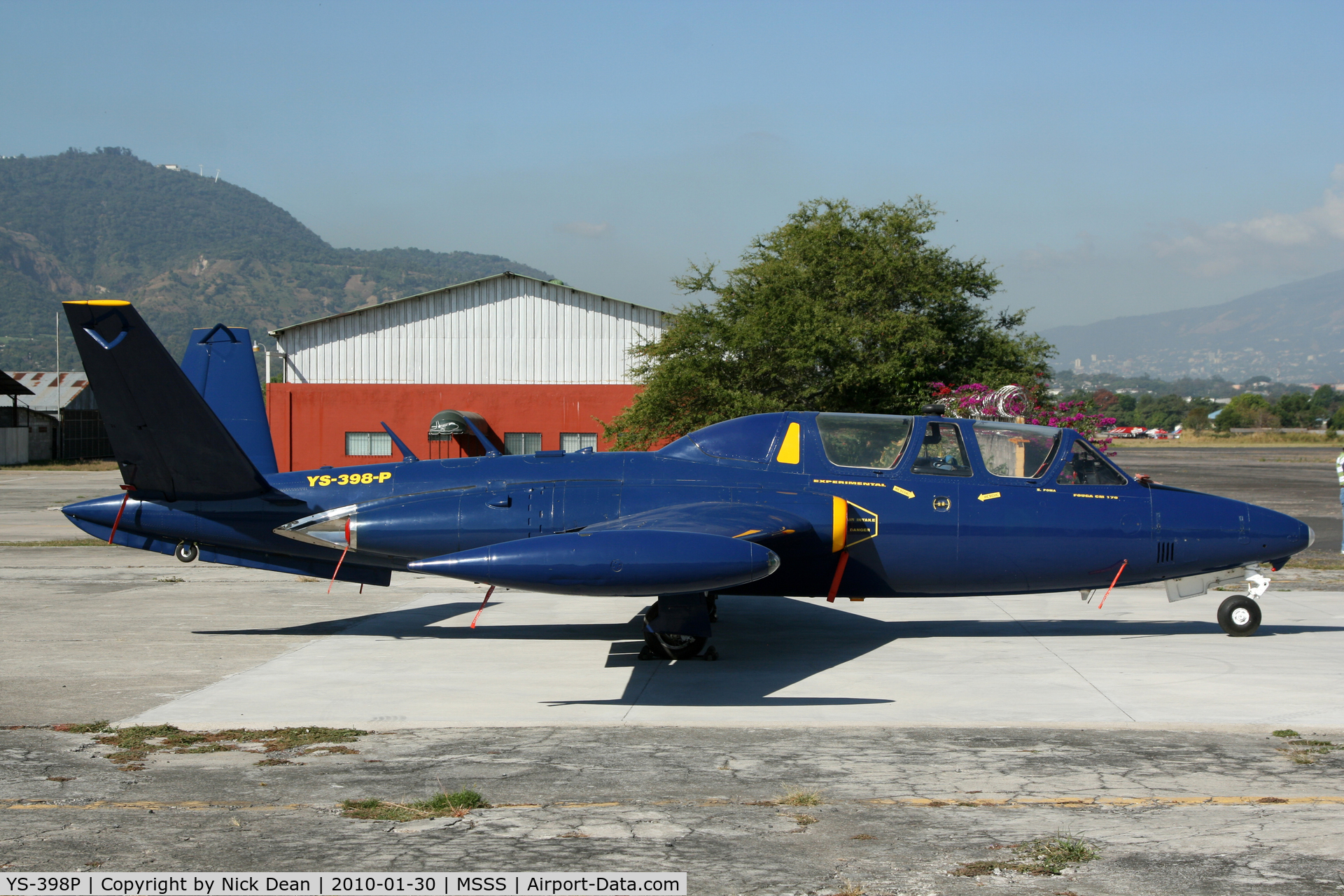 YS-398P, 1963 Fouga CM-170 Magister C/N 398, MSSS