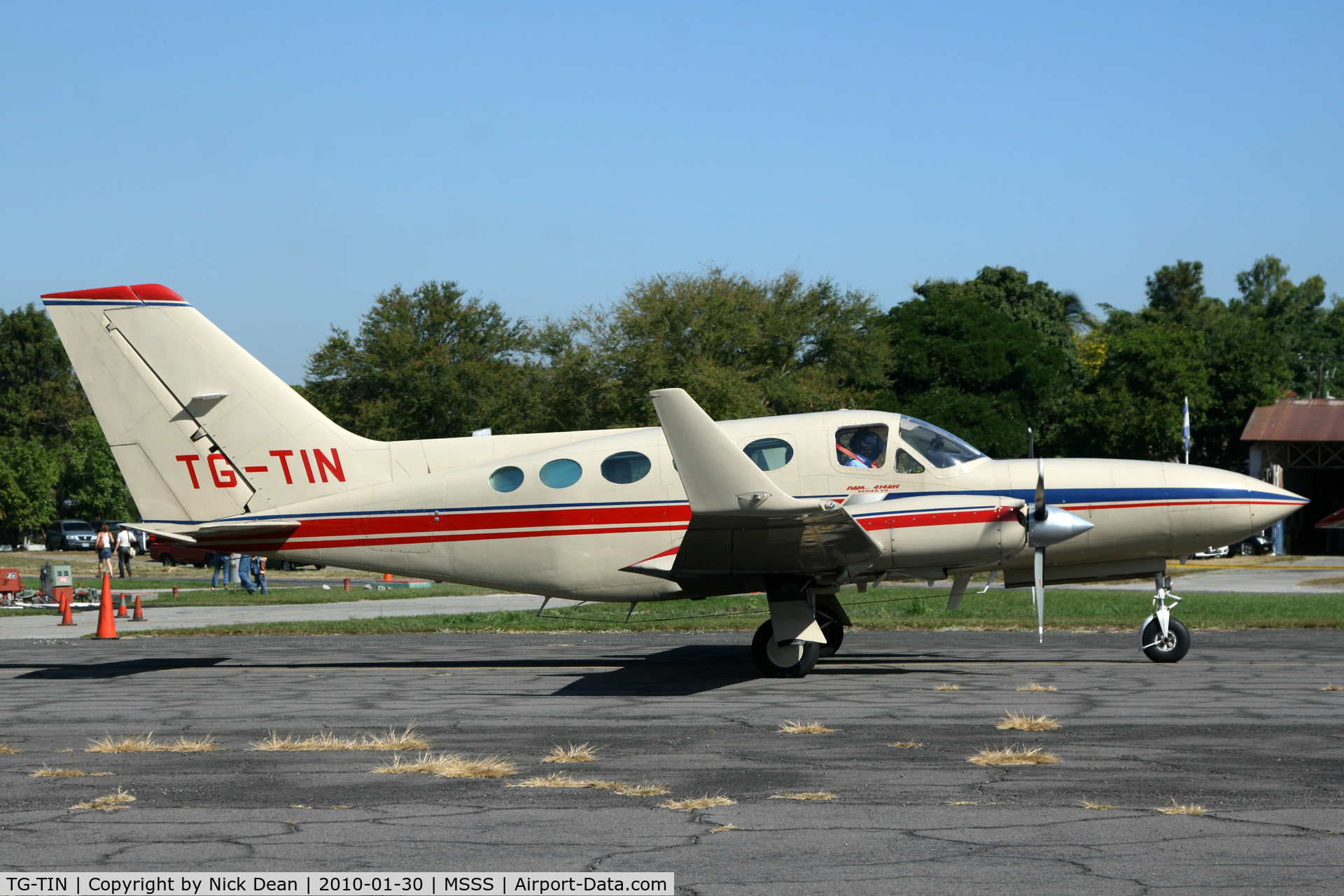 TG-TIN, 1979 Cessna 414A Chancellor Chancellor C/N 414A0274, MSSS C414AW RAM Series VII