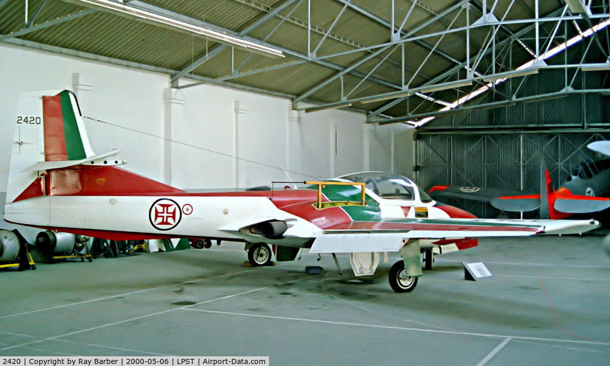 2420, 1962 Cessna T-37C Tweety Bird C/N 40745, Preserved and displayed in the Museu do Ar-Sintra Portugal