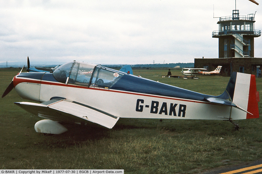 G-BAKR, 1958 SAN Jodel D-117 C/N 814, Barton based at the time.