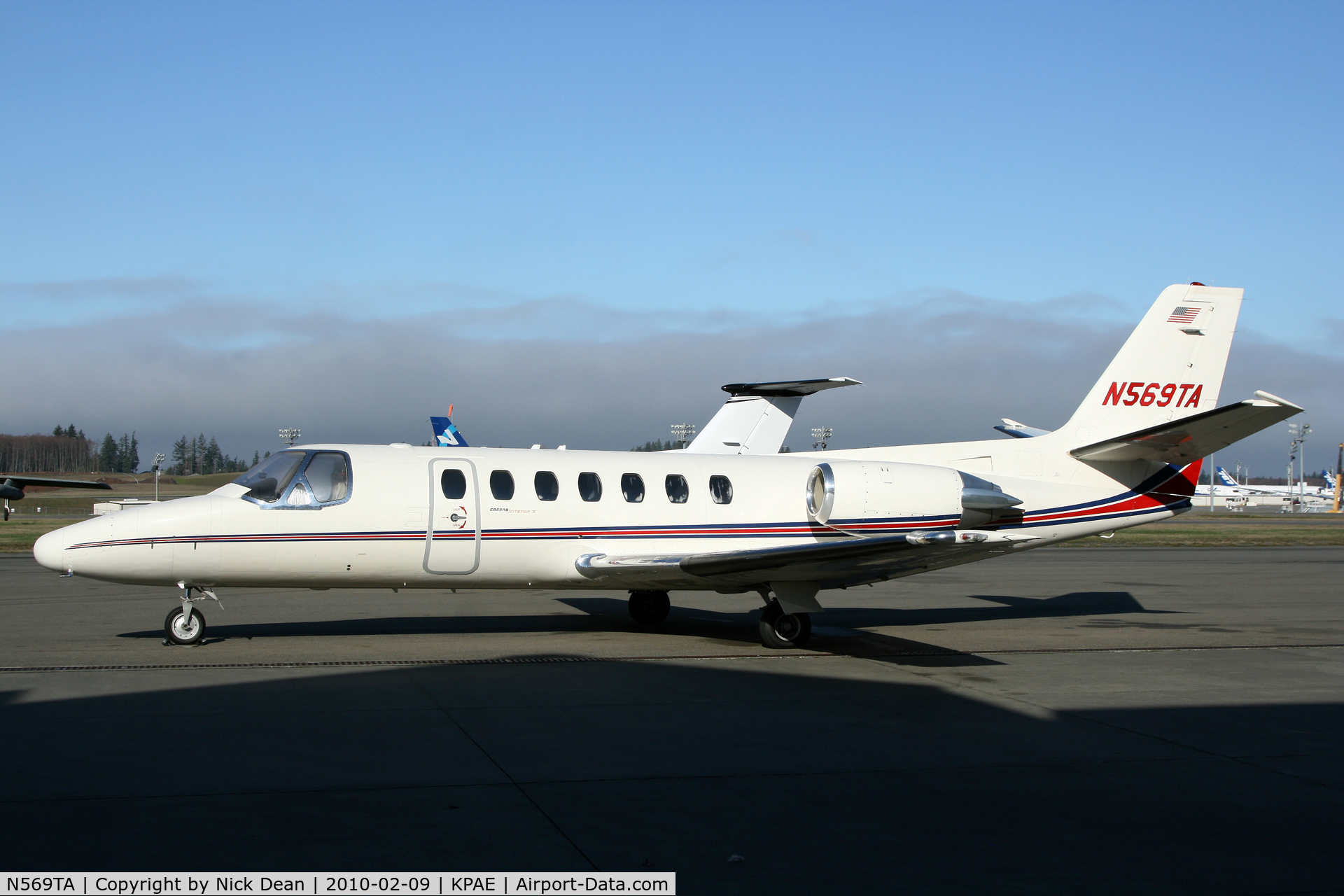 N569TA, 1989 Cessna 560 Citation V C/N 560-0006, KPAE