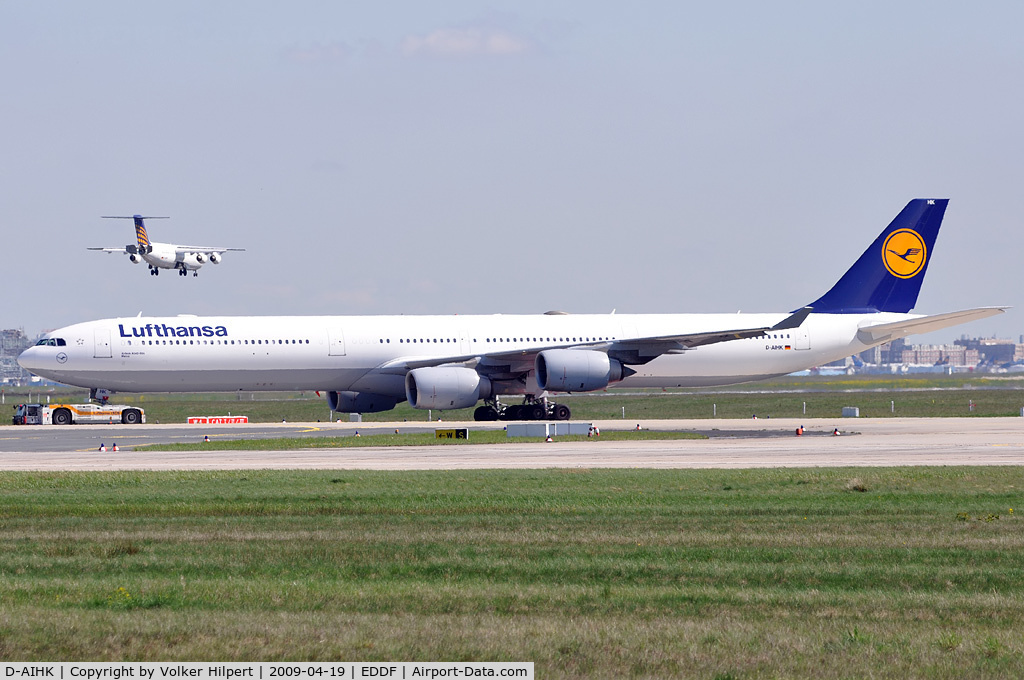 D-AIHK, 2004 Airbus A340-642 C/N 580, Lufthansa