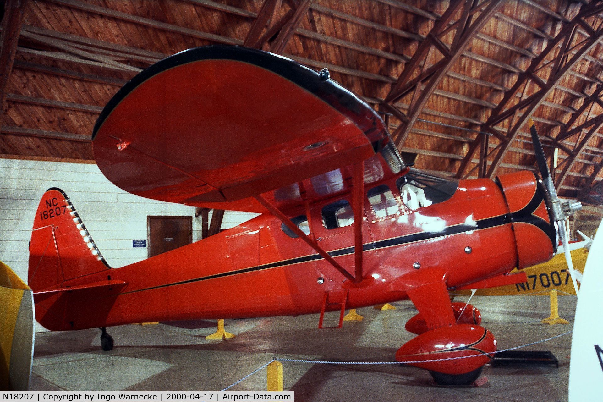 N18207, 1938 Howard Aircraft DGA-11 C/N 206, Howard DGA-11 at the Arkansas Air Museum, Fayetteville AR
