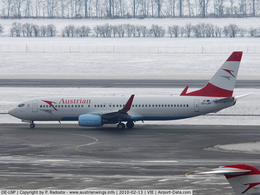 OE-LNP, 2002 Boeing 737-8Z9 C/N 30420, Returned from NWI on 12th of February with OS colors