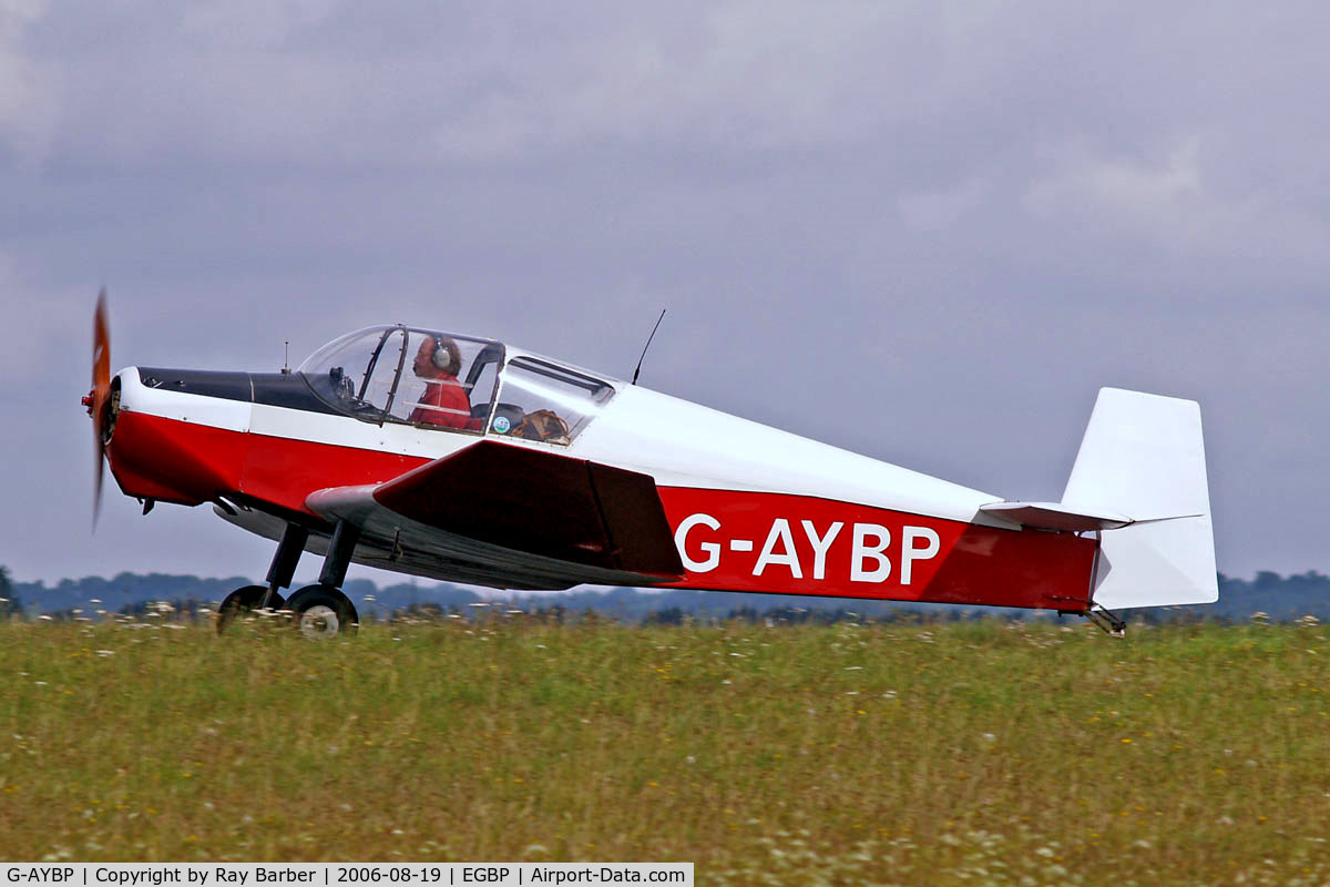 G-AYBP, 1964 Jodel D-112 C/N 1131, Jodel D112 [1131] Kemble~G 19/08/2006. Seen at the PFA Flying For Fun 2006 Kemble.