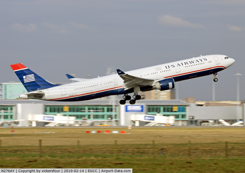 N276AY, 2000 Airbus A330-323 C/N 375, U S Airways