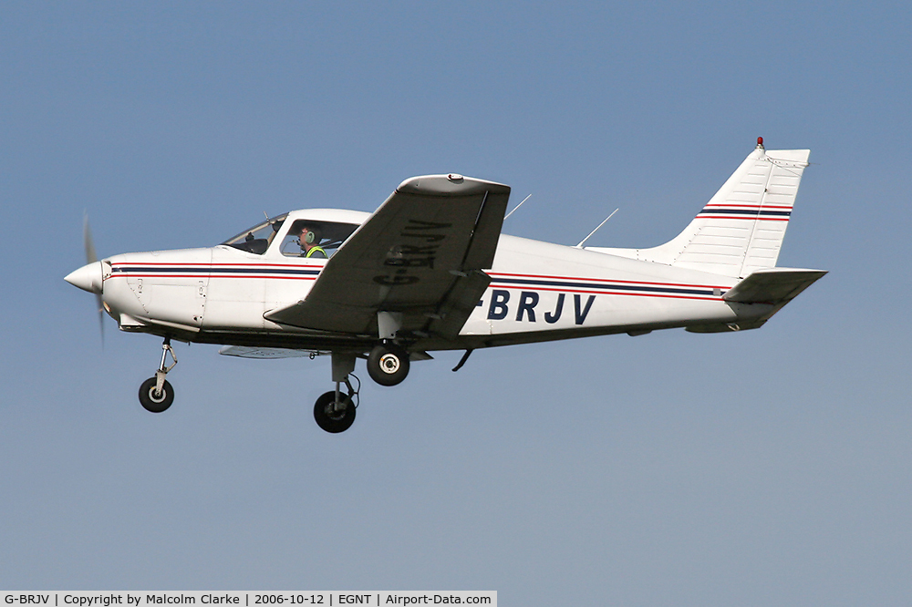 G-BRJV, 1988 Piper PA-28-161 Cadet C/N 28-41167, Piper PA-28-161 Cadet at Newcastle Airport in 2006.