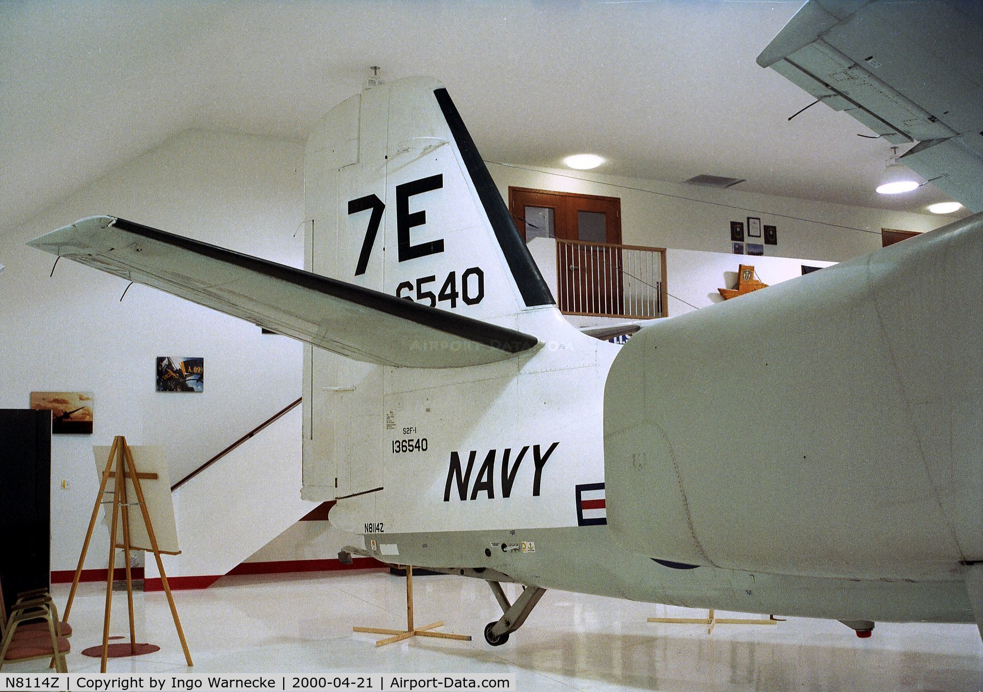 N8114Z, 1957 Grumman S2F-1 Tracker C/N 449, Grumman S2F-1 Tracker at the American Wings Air Museum, Blaine MN