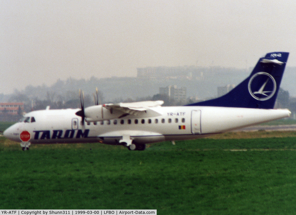YR-ATF, 1999 ATR 42-500 C/N 599, Delivery day