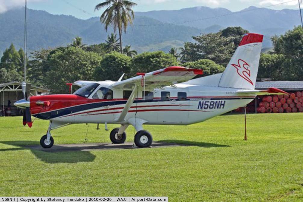 N58NH, 2009 Quest Kodiak 100 C/N 100-0011, Missionary Aircarft now in Papua New Guinee Indonesia