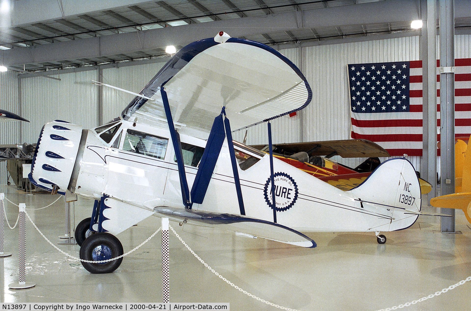 N13897, 1934 Waco UKC C/N 3842, Waco UKC at the Golden Wings Flying Museum, Blaine MN