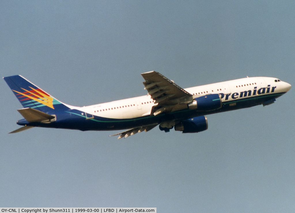 OY-CNL, 1980 Airbus A300B4-120 C/N 128, On take off...