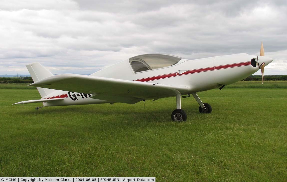 G-MCMS, 1993 Aero Designs Pulsar C/N PFA 202-11982, Aero Designs Pulsar at Fishburn Airfield, UK in 2004.