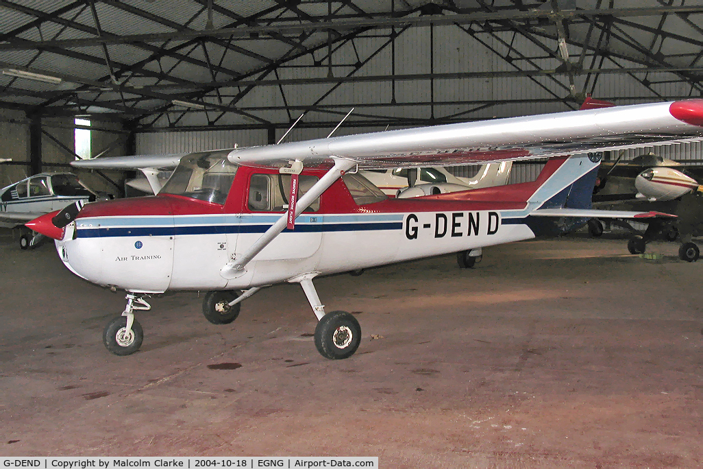 G-DEND, 1975 Reims F150M C/N 1201, Reims F150M at Bagby Airfield, UK in 2004.