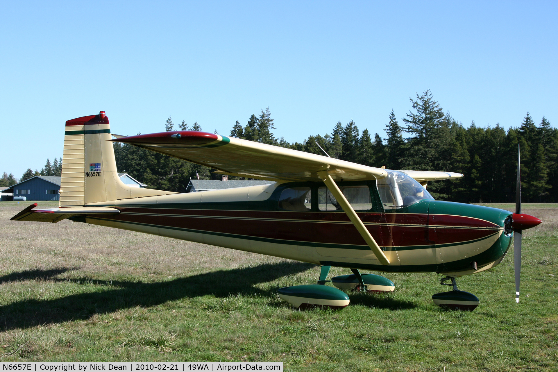 N6657E, 1959 Cessna 175 Skylark C/N 56157, 49WA