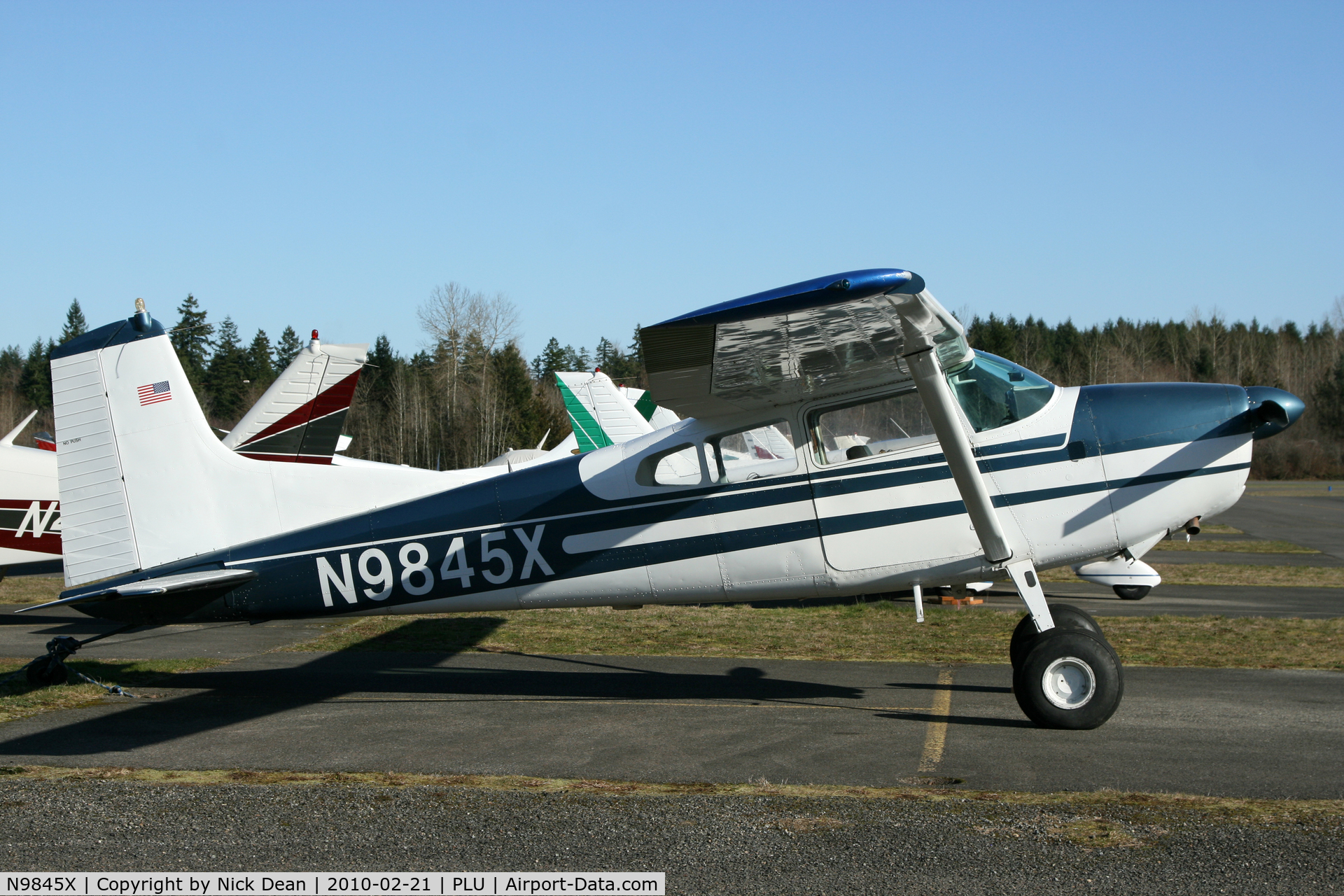 N9845X, 1961 Cessna 185 Skywagon C/N 1850045, 1S0