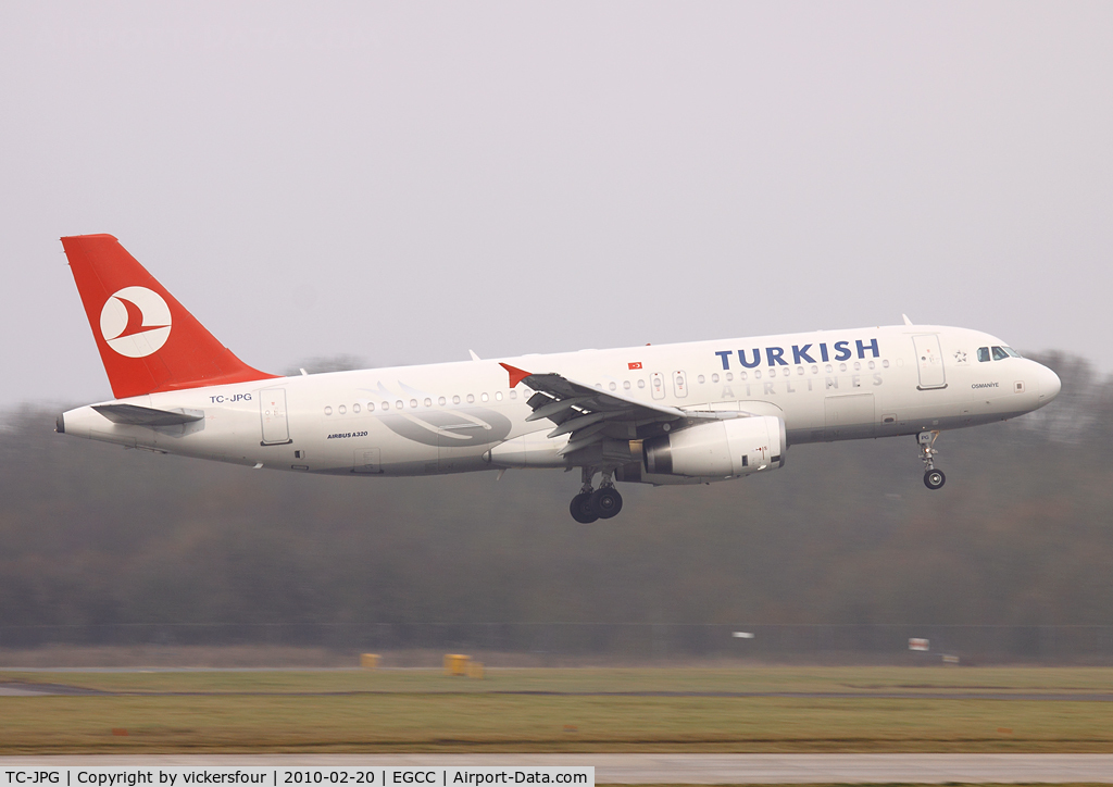 TC-JPG, 2007 Airbus A320-232 C/N 3010, Turkish Airlines Airbus A320-232 (c/n 3010).