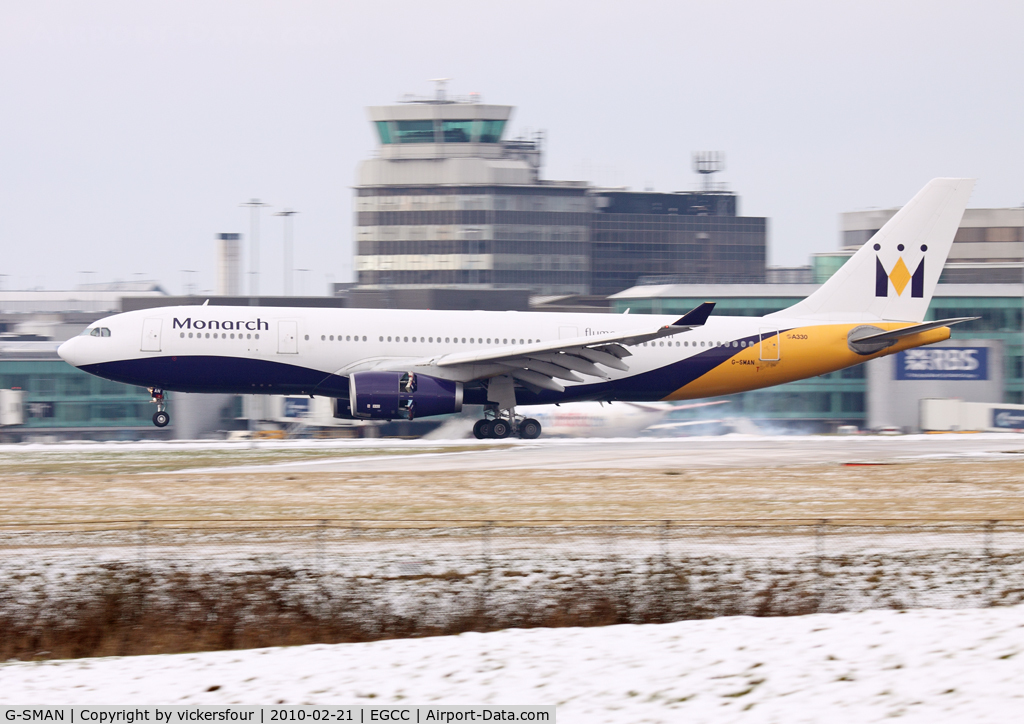 G-SMAN, 1999 Airbus A330-243 C/N 261, Monarch Airlines
