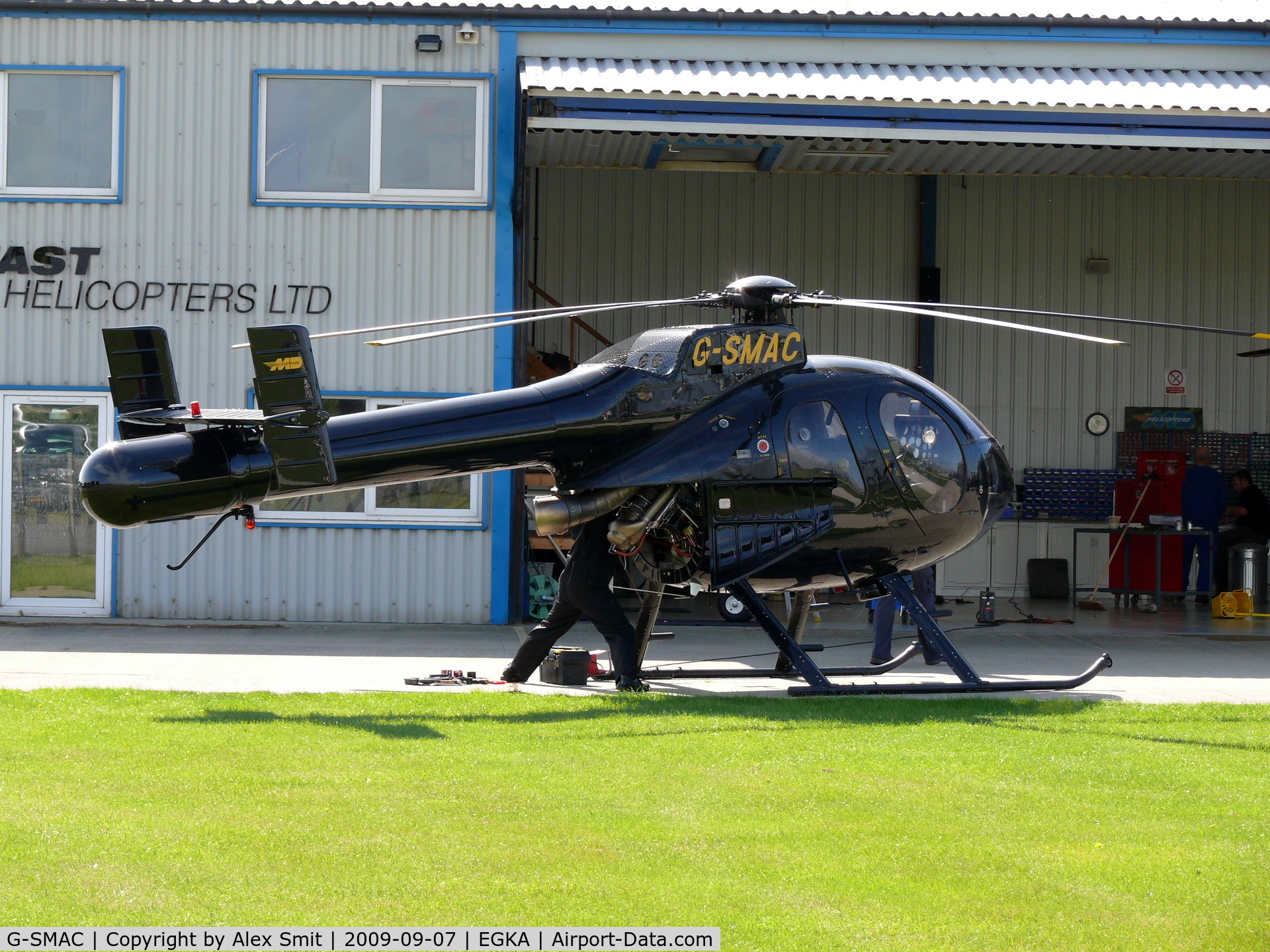 G-SMAC, 1992 McDonnell Douglas 500N C/N LN020, Mc Donnell Douglas MD500N G-SMAC MAC Helicopters