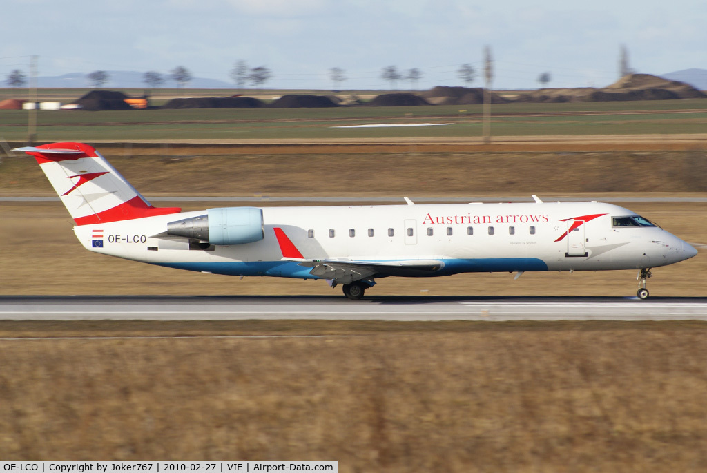 OE-LCO, 2000 Canadair CRJ-200LR (CL-600-2B19) C/N 7371, Austrian arrows Canadair Regional Jet CRJ200LR
