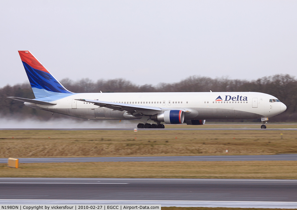 N198DN, 1998 Boeing 767-332 C/N 28455, Delta Airlines