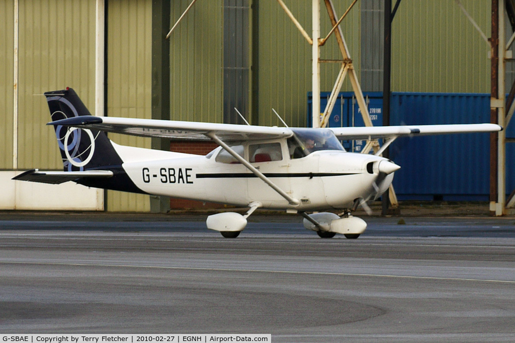 G-SBAE, 1983 Reims F172P Skyhawk C/N 2200, Cessna F172P at Blackpool