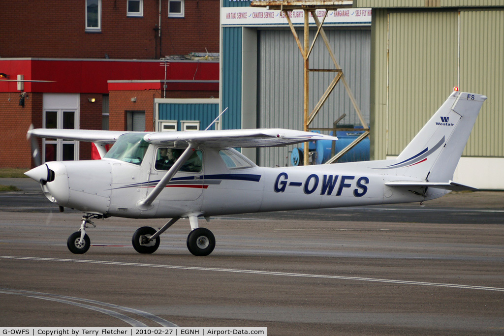G-OWFS, 1976 Cessna A152 Aerobat C/N A152-0805, Cessna A152 at Blackpool