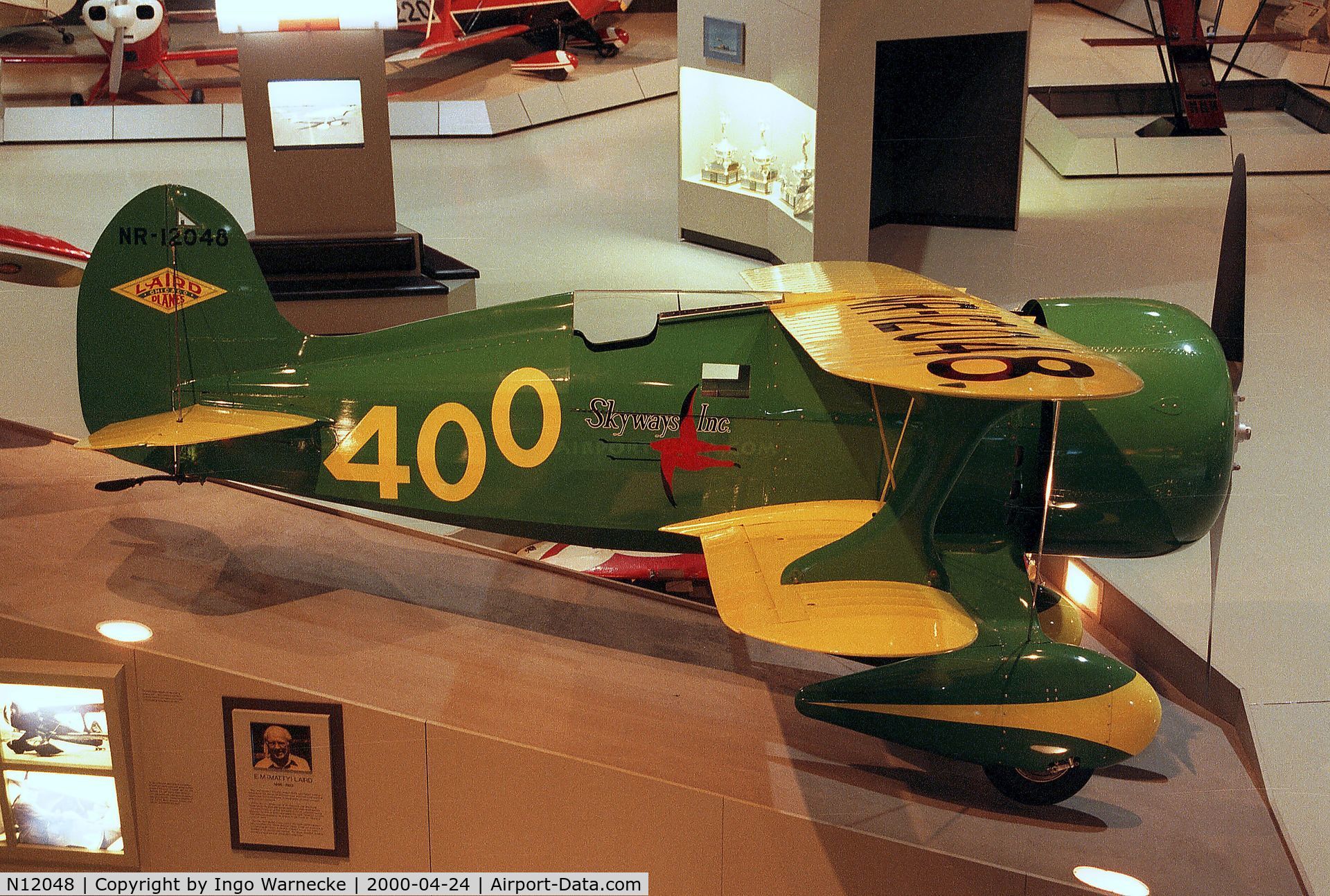 N12048, 2000 Laird LC-DW500 Super Solution Replica C/N 001, EAA / Laird Super Solution of 1979 at the EAA-Museum, Oshkosh WI