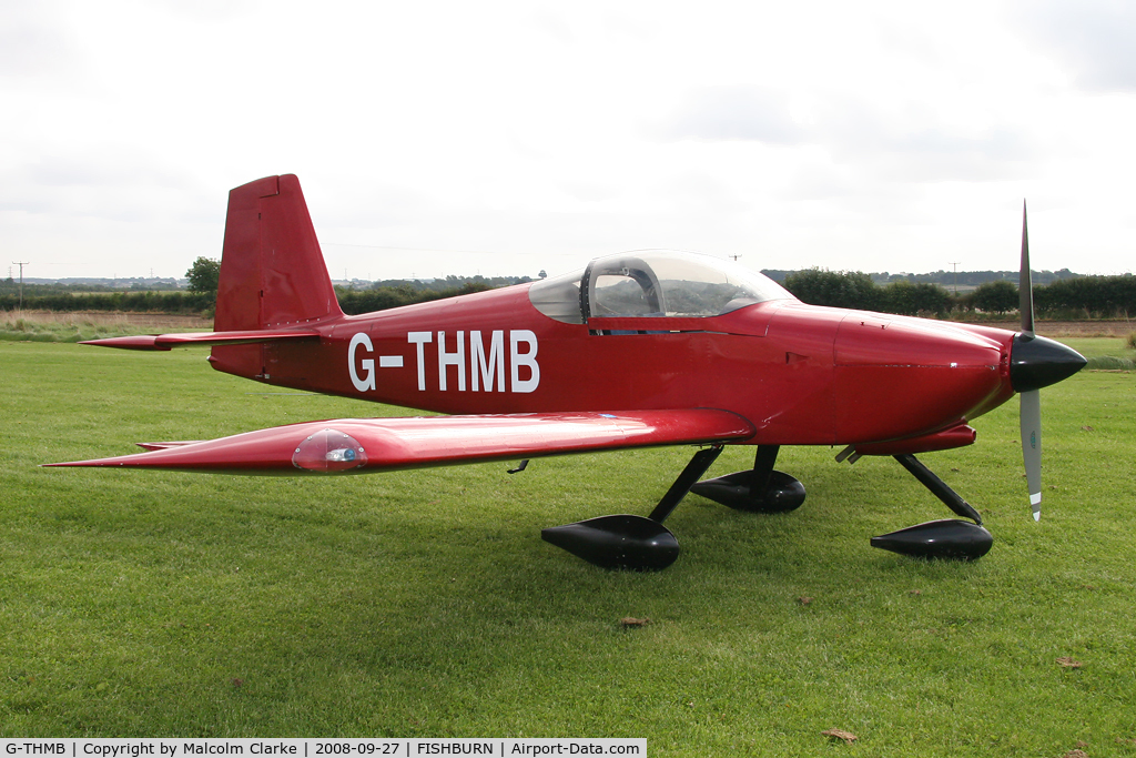 G-THMB, 2007 Vans RV-9A C/N PFA 320-14266, Van's RV-9A at Fishburn Airfield in 2008.