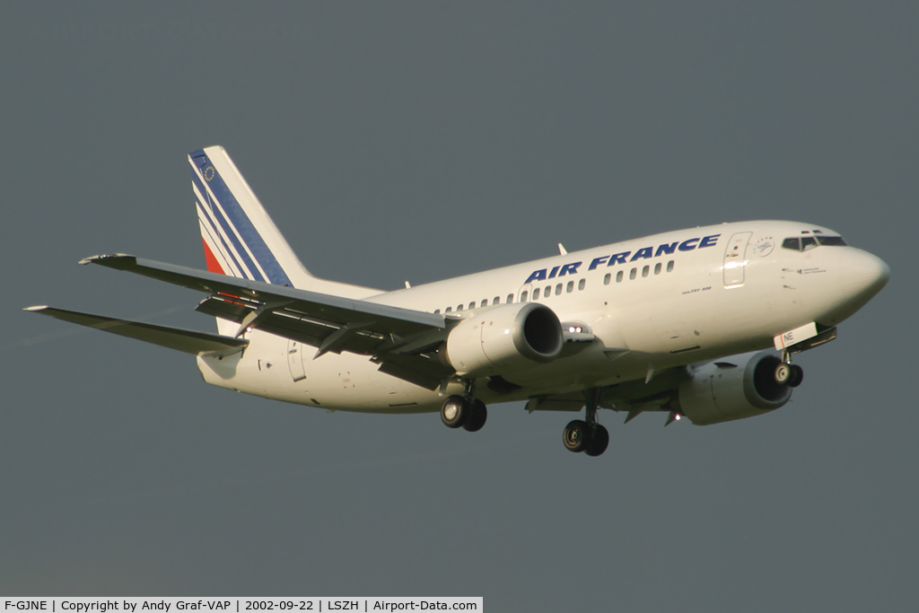 F-GJNE, 1991 Boeing 737-528 C/N 25230, Air France 737-500