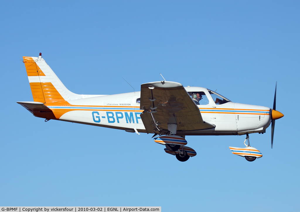G-BPMF, 1974 Piper PA-28-151 Cherokee Warrior C/N 28-7515050, Privately operated