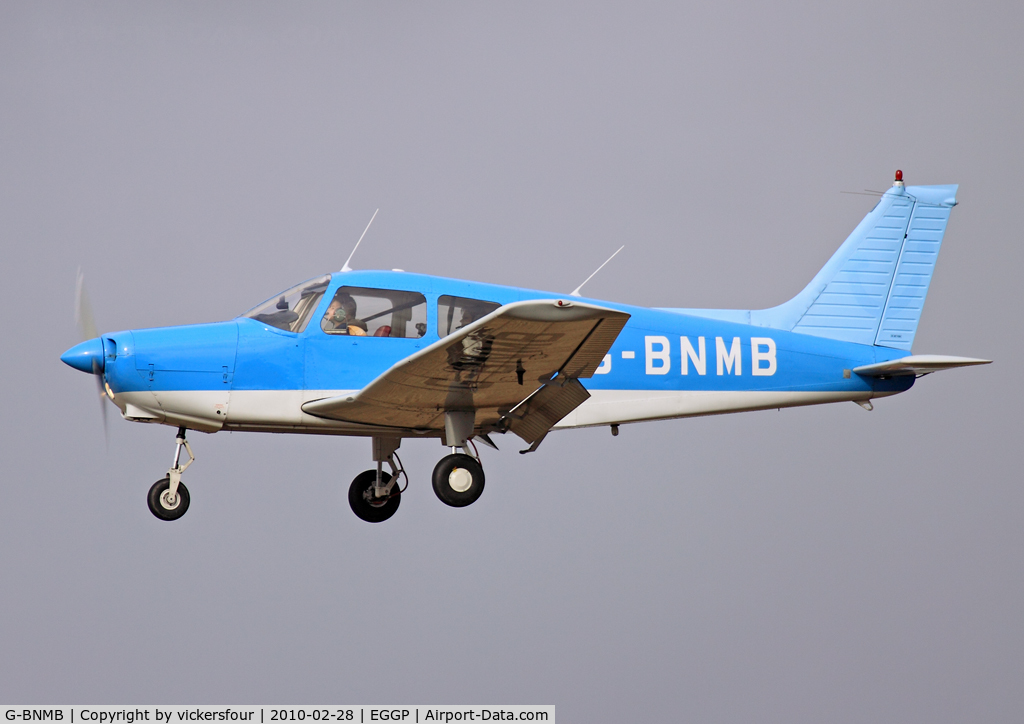 G-BNMB, 1976 Piper PA-28-151 Cherokee Warrior C/N 28-7615369, Privately operated