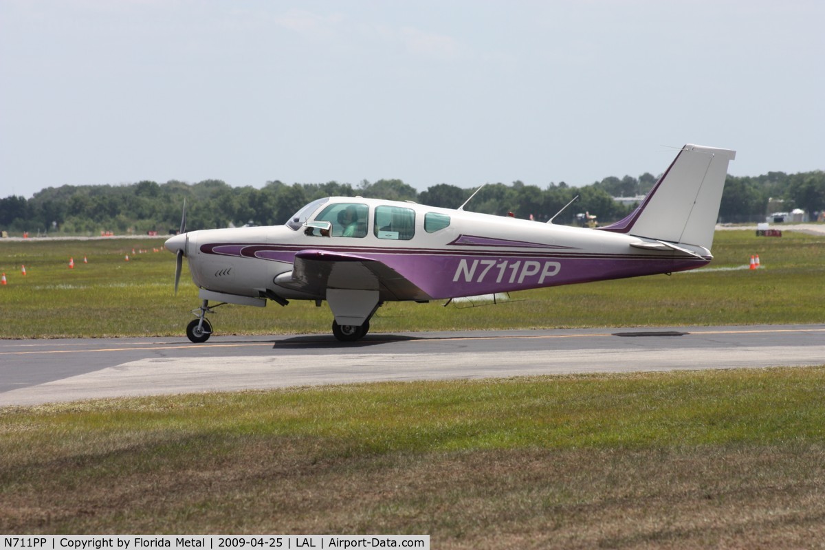 N711PP, 1963 Beech 35-B33 Debonair C/N CD-643, Beech 33