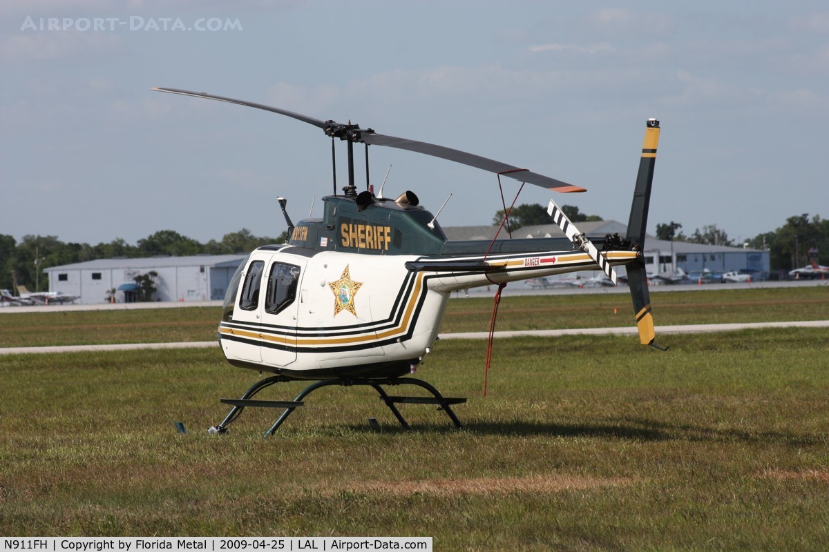 N911FH, Bell OH-58A C/N 72-21909, Polk County Sheriff OH-58
